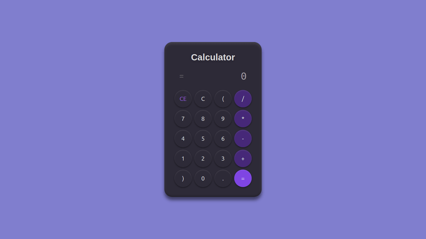 Project Preview Calculadora Aritmetica